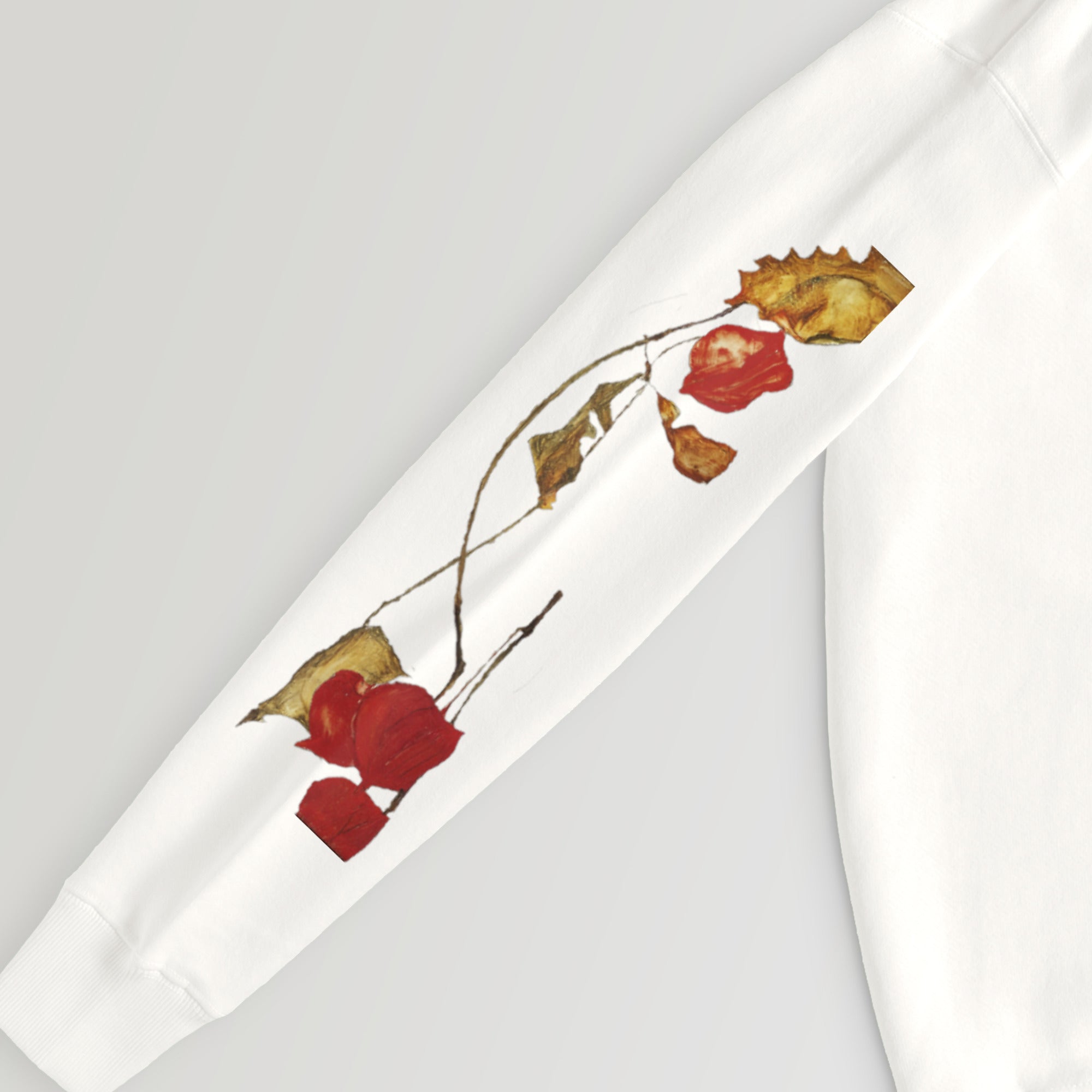 Self-Portrait With Physalis Oversize Hoodie