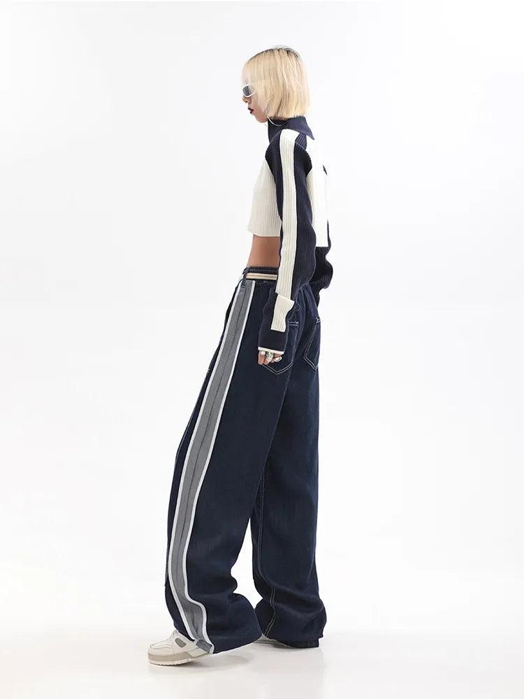 Japanese Wide Leg Baggy Denim Pant